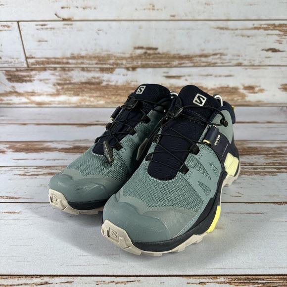 SALOMON X Ultra 4 hiking Trooper/Nightsky Contragrip Woman's shoes Size 8 - Picture 5 of 10